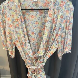 Old Navy Multicolor Floral Dress